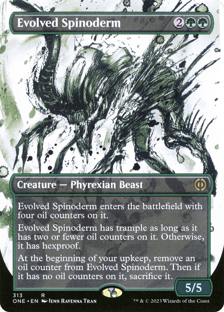 Evolved Spinoderm (Borderless Ichor) [Phyrexia: All Will Be One] | Event Horizon Hobbies CA