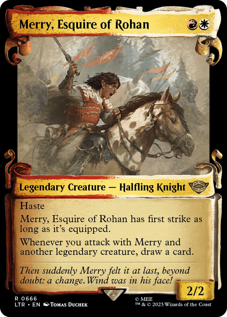 Merry, Esquire of Rohan [The Lord of the Rings: Tales of Middle-Earth Showcase Scrolls] | Event Horizon Hobbies CA