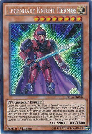 Legendary Knight Hermos [DRL2-EN008] Secret Rare | Event Horizon Hobbies CA