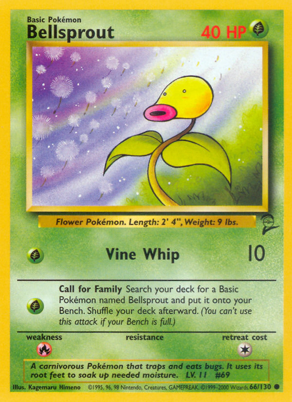 Bellsprout (66/130) [Base Set 2] | Event Horizon Hobbies CA