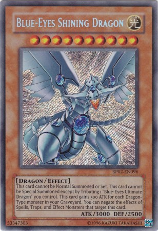 Blue-Eyes Shining Dragon [RP02-EN096] Secret Rare | Event Horizon Hobbies CA