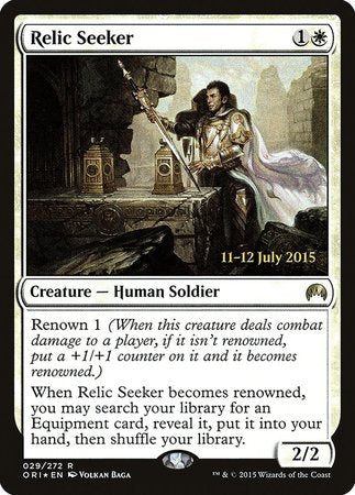 Relic Seeker [Magic Origins Promos] | Event Horizon Hobbies CA