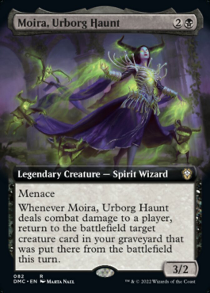 Moira, Urborg Haunt (Extended Art) [Dominaria United Commander] | Event Horizon Hobbies CA