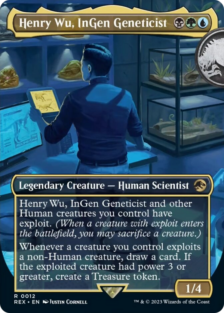 Henry Wu, InGen Geneticist (Borderless) [Jurassic World Collection] | Event Horizon Hobbies CA