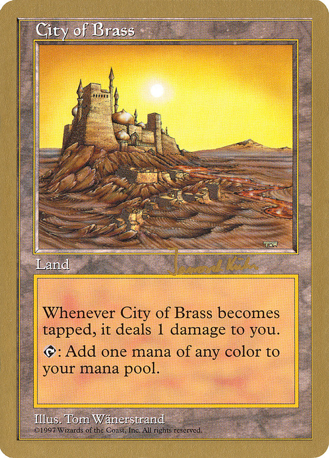 City of Brass (Janosch Kuhn) [World Championship Decks 1997] | Event Horizon Hobbies CA