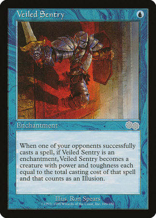 Veiled Sentry [Urza's Saga] | Event Horizon Hobbies CA