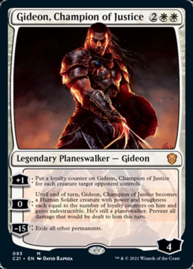 Gideon, Champion of Justice [Commander 2021] | Event Horizon Hobbies CA