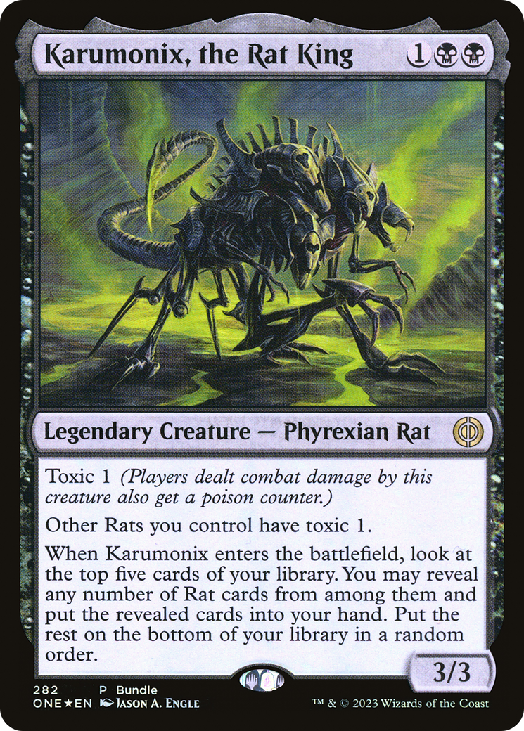 Karumonix, the Rat King (Bundle) [Phyrexia: All Will Be One] | Event Horizon Hobbies CA