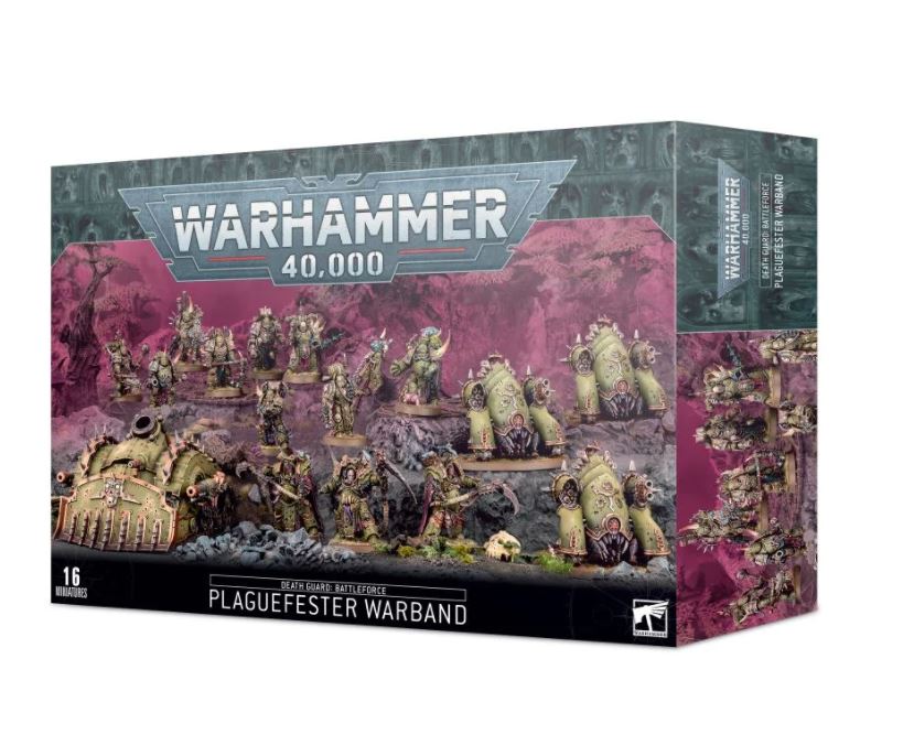 Death Guard: Battleforce – Plaguefester Warband | Event Horizon Hobbies CA