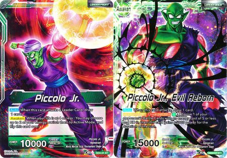 Piccolo Jr. // Piccolo Jr., Evil Reborn (Starter Deck - The Guardian of Namekians) (SD4-01) [Colossal Warfare] | Event Horizon Hobbies CA