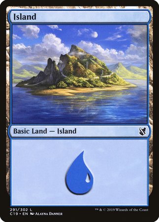 Island (291) [Commander 2019] | Event Horizon Hobbies CA