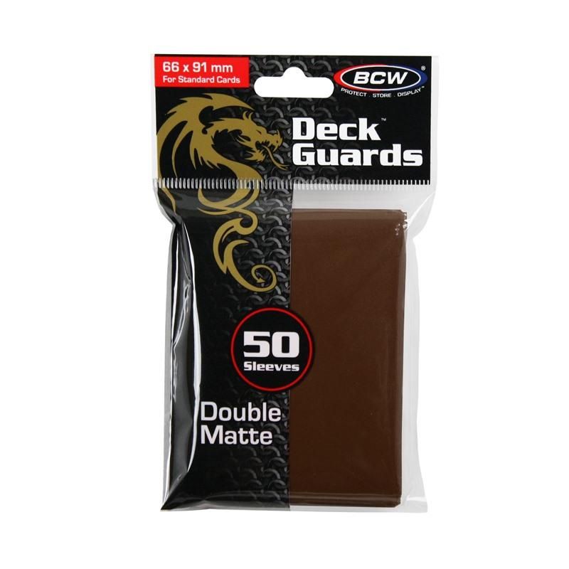 Sleeves - BCW - Deck Guard Double Matte