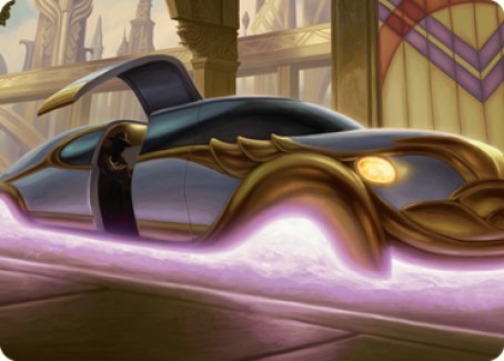 Mysterious Limousine Art Card [Streets of New Capenna Art Series] | Event Horizon Hobbies CA