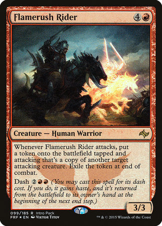 Flamerush Rider [Fate Reforged Promos] | Event Horizon Hobbies CA