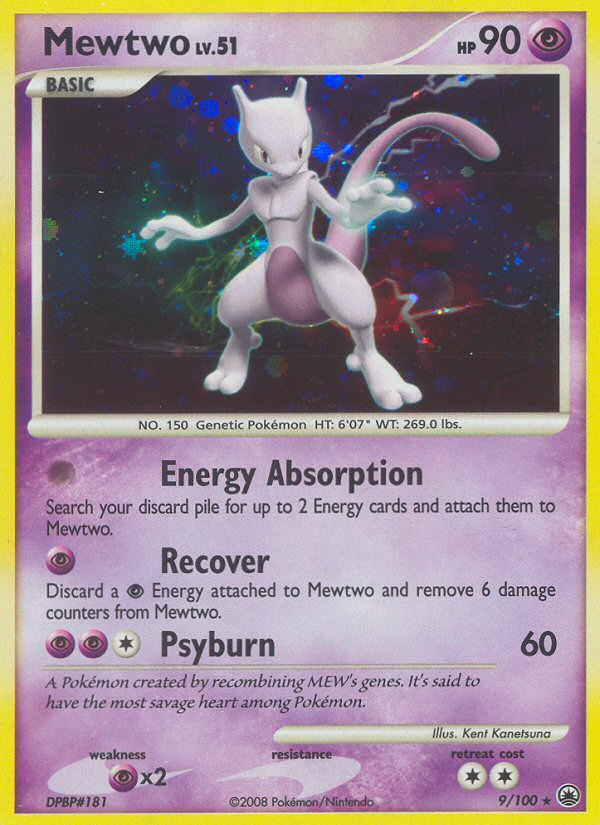 Mewtwo (9/100) [Diamond & Pearl: Majestic Dawn] | Event Horizon Hobbies CA