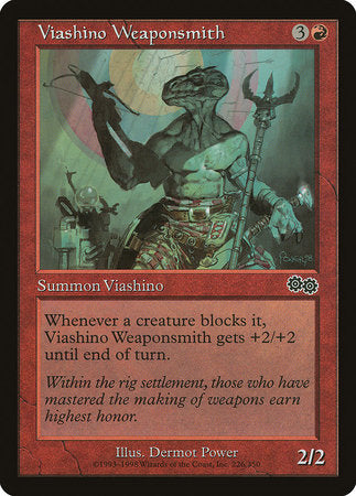 Viashino Weaponsmith [Urza's Saga] | Event Horizon Hobbies CA