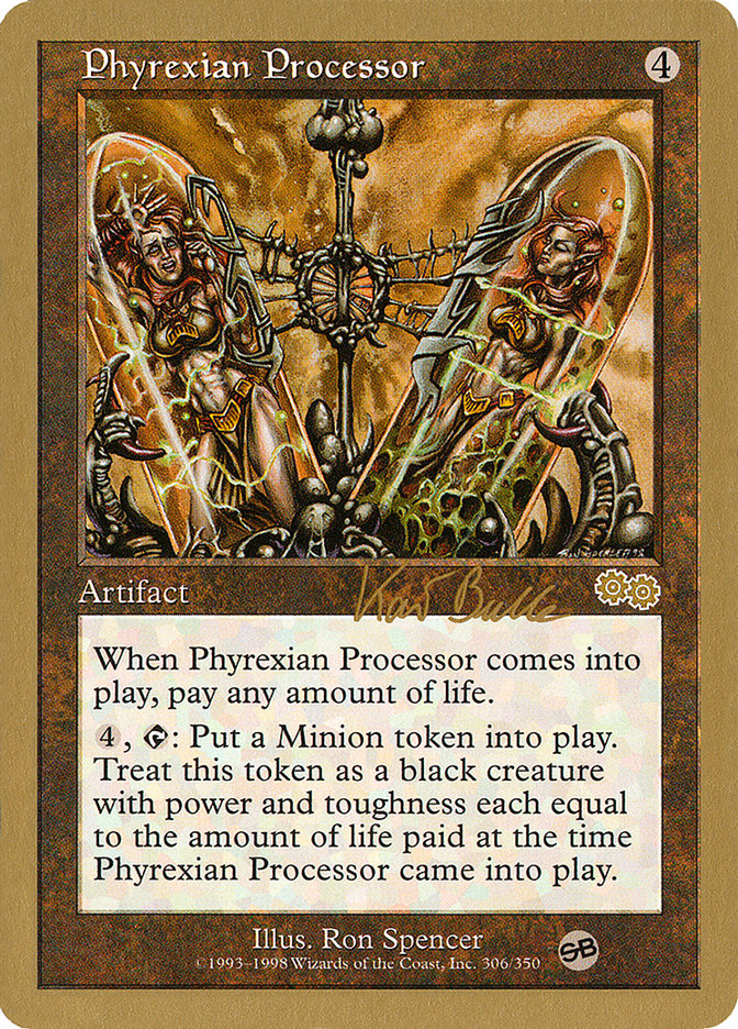 Phyrexian Processor (Kai Budde) (SB) [World Championship Decks 1999] | Event Horizon Hobbies CA