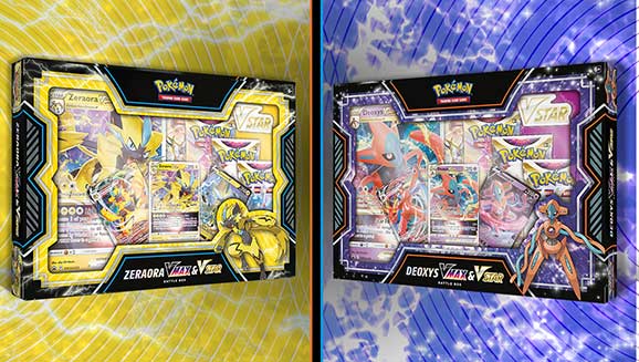 Pokemon - Deoxys Vs Zeraora V Max & V Star - Battle Box