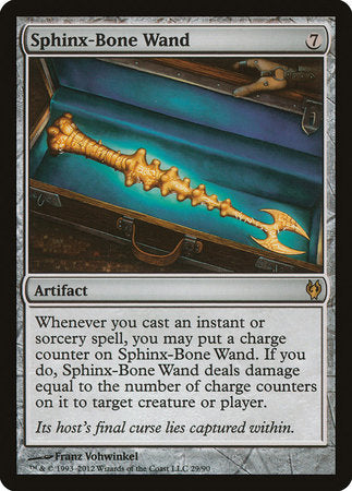 Sphinx-Bone Wand [Duel Decks: Izzet vs. Golgari] | Event Horizon Hobbies CA