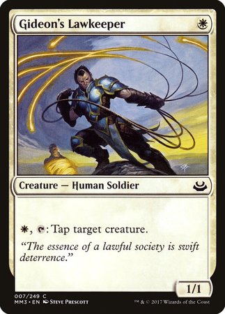 Gideon's Lawkeeper [Modern Masters 2017]