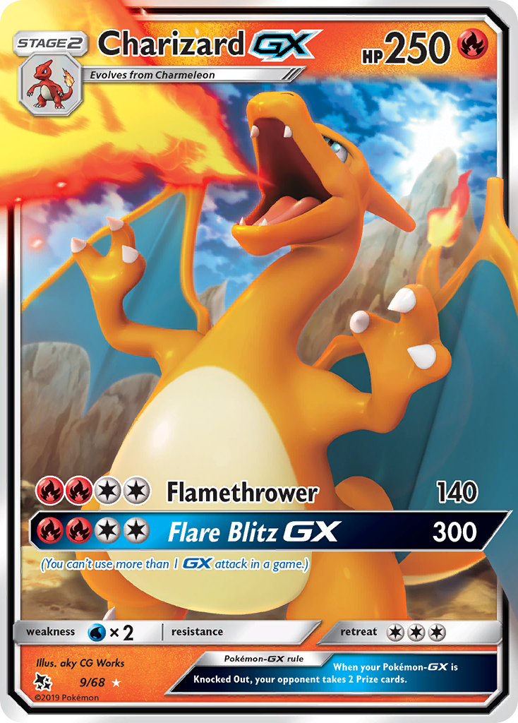 Charizard GX (9/68) [Sun & Moon: Hidden Fates] | Event Horizon Hobbies CA