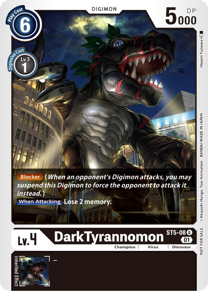 DarkTyrannomon [ST5-08] (Winner Pack X Record) [Starter Deck: Machine Black Promos] | Event Horizon Hobbies CA