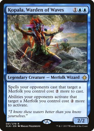 Kopala, Warden of Waves [Ixalan Promos] | Event Horizon Hobbies CA