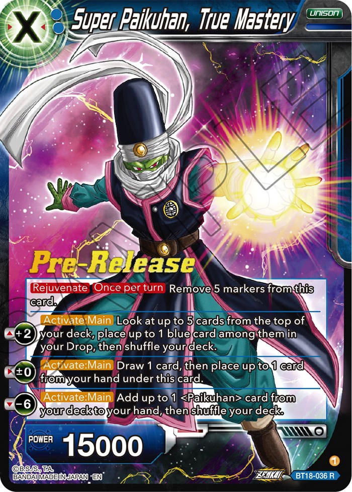 Super Paikuhan, True Master (BT18-036) [Dawn of the Z-Legends Prerelease Promos] | Event Horizon Hobbies CA