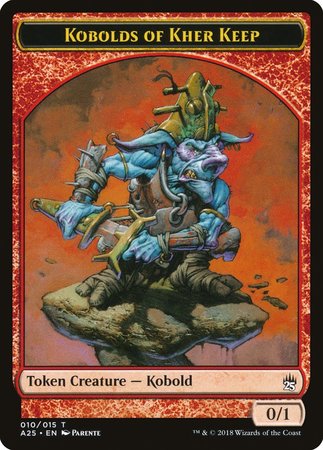 Kobolds of Kher Keep Token (010) [Masters 25 Tokens] | Event Horizon Hobbies CA