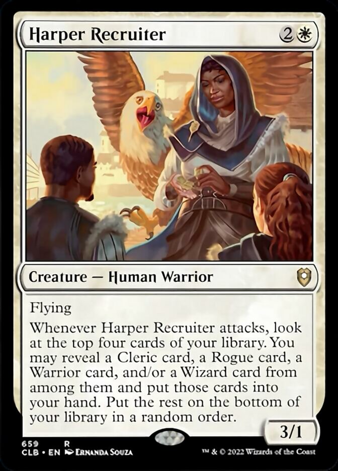 Harper Recruiter [Commander Legends: Battle for Baldur's Gate] | Event Horizon Hobbies CA