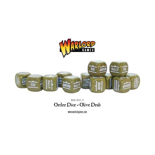 Warlord Games - Bolt Action - Order Dice