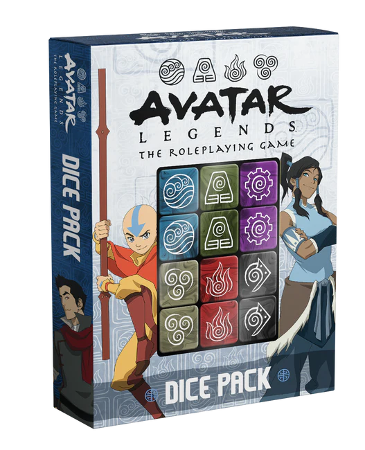 Roleplaying - Avatar Legends - Dice Pack | Event Horizon Hobbies CA