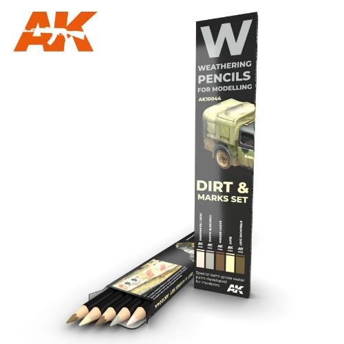 AK Interactive Weathering Watercolour Pencils