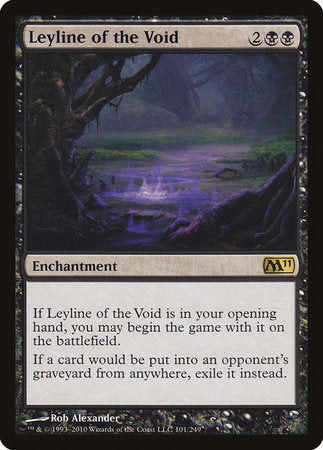 Leyline of the Void [Magic 2011] | Event Horizon Hobbies CA