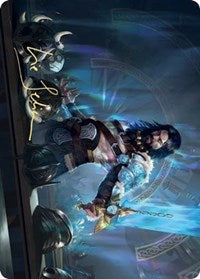 Halvar, God of Battle Art Card (Gold-Stamped Signature) [Kaldheim: Art Series] | Event Horizon Hobbies CA