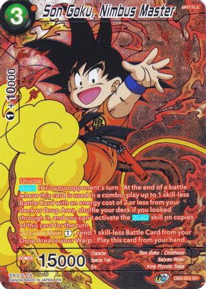 Son Goku, Nimbus Master (DB3-003) [Collector's Selection Vol. 2] | Event Horizon Hobbies CA