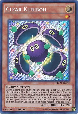 Clear Kuriboh [MVP1-ENS47] Secret Rare | Event Horizon Hobbies CA