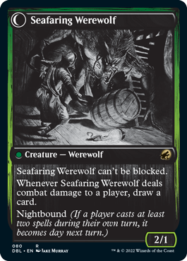 Suspicious Stowaway // Seafaring Werewolf [Innistrad: Double Feature] | Event Horizon Hobbies CA