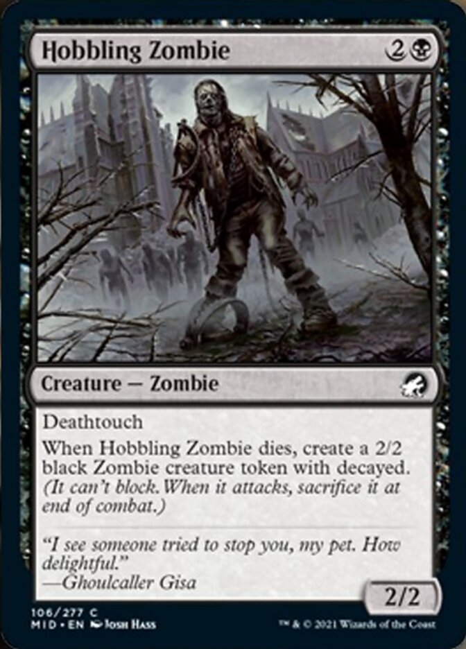 Hobbling Zombie [Innistrad: Midnight Hunt] | Event Horizon Hobbies CA
