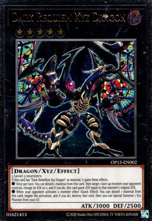 Dark Requiem Xyz Dragon [OP15-EN002] Ultimate Rare | Event Horizon Hobbies CA