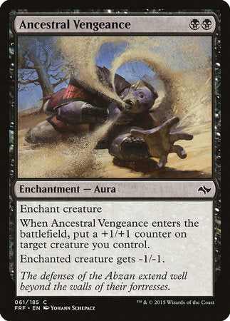 Ancestral Vengeance [Fate Reforged] | Event Horizon Hobbies CA