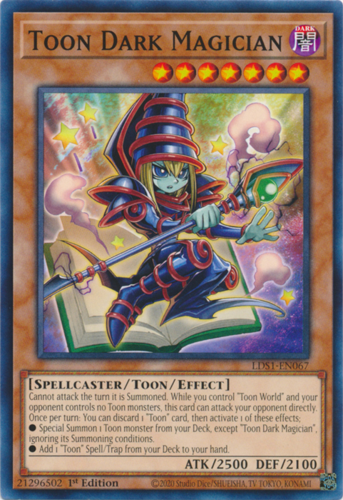 Toon Dark Magician [LDS1-EN067] Common | Event Horizon Hobbies CA