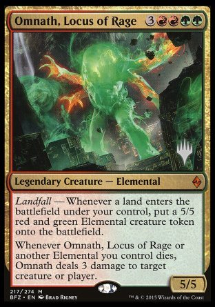 Omnath, Locus of Rage (Promo Pack) [Dungeons & Dragons: Adventures in the Forgotten Realms Promos] | Event Horizon Hobbies CA