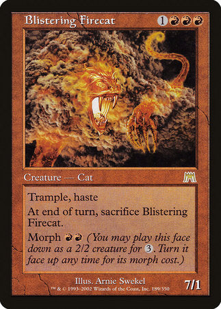 Blistering Firecat [Onslaught] | Event Horizon Hobbies CA