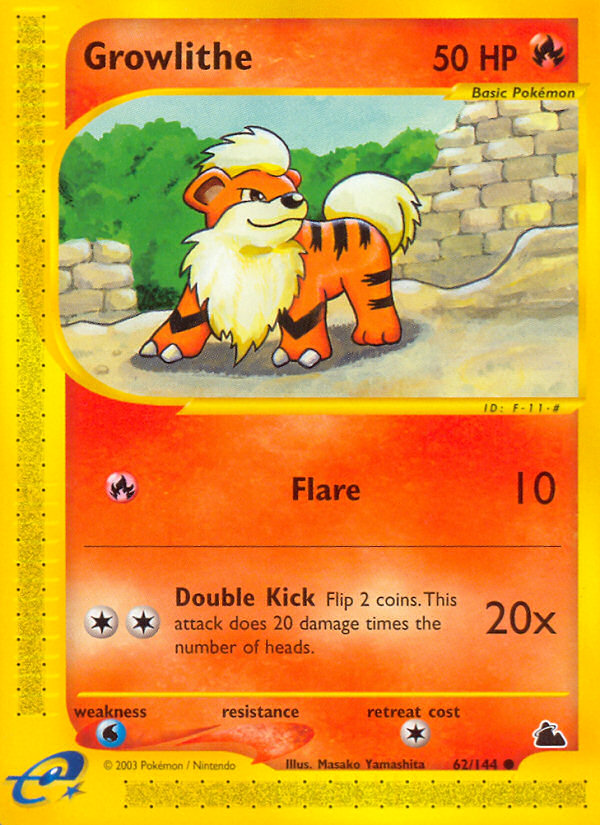 Growlithe (62/144) [Skyridge] | Event Horizon Hobbies CA