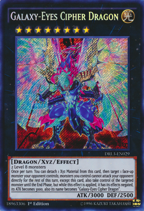 Galaxy-Eyes Cipher Dragon [DRL3-EN029] Secret Rare | Event Horizon Hobbies CA