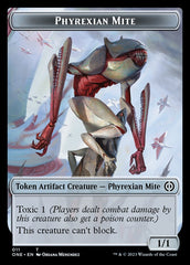 Phyrexian Mite (011) // Phyrexian Germ Double-Sided Token [Phyrexia: All Will Be One Commander Tokens] | Event Horizon Hobbies CA