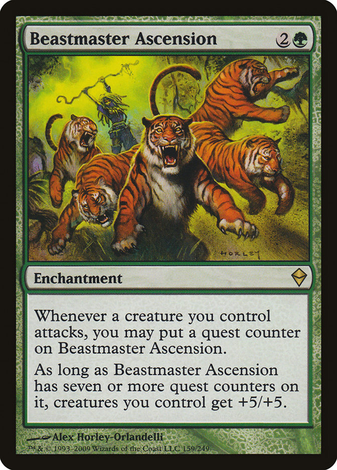 Beastmaster Ascension [Zendikar] | Event Horizon Hobbies CA