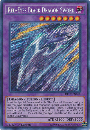 Red-Eyes Black Dragon Sword [DRL2-EN012] Secret Rare | Event Horizon Hobbies CA