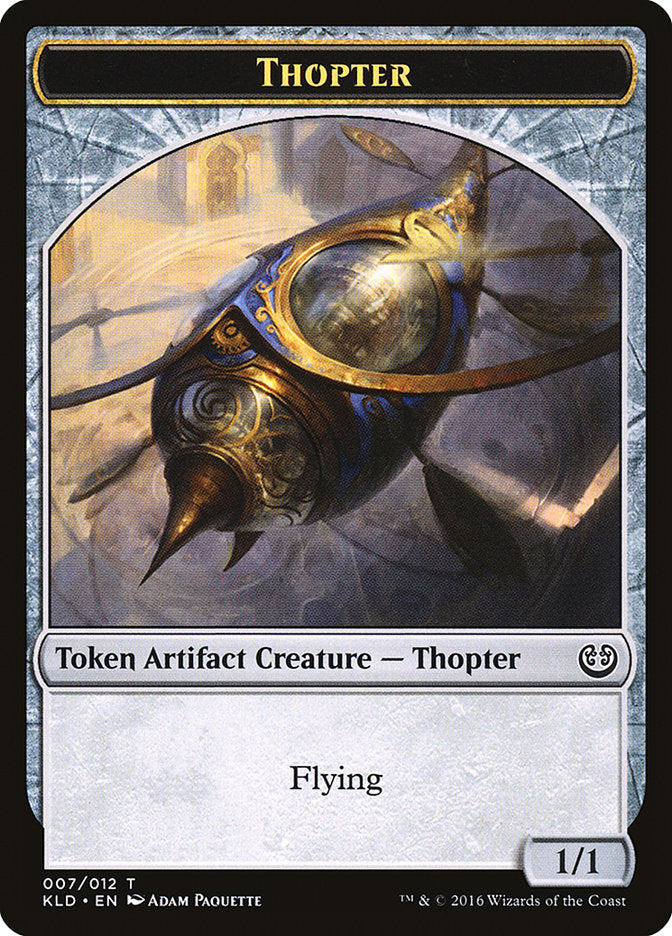 Thopter (007/012) [Kaladesh Tokens] | Event Horizon Hobbies CA